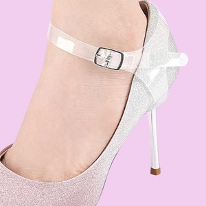 구두 하이힐 고정 밴드 스트랩 힐 벗겨짐 방지 웨딩슈즈 클 때 실리콘 끈 투명 신발 댄서 결혼 본식 공연