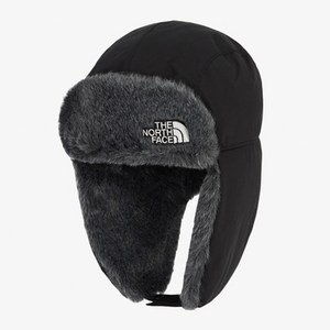 노스페이스 익스페디션 이어머프 캡 방한모자 블랙