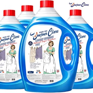 봉쥬르끌레어 화이트젤 액체세제 프랑스피오니향 실내건조