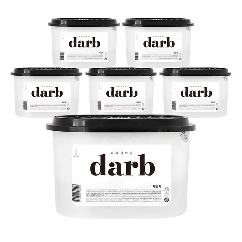 다브 일반제습제 본품, 520ml, 6개