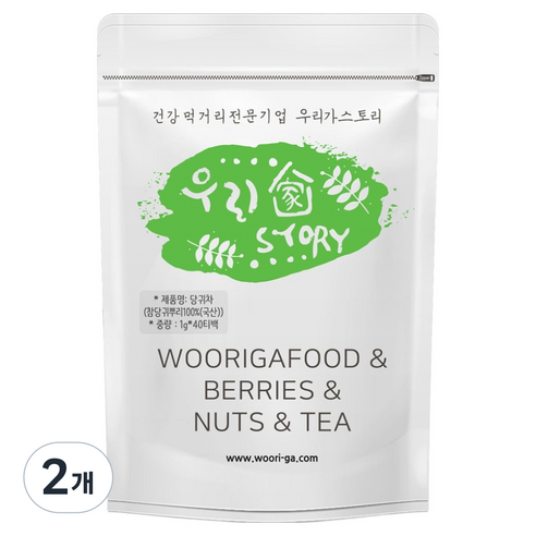 우리가스토리 국산 참당귀 뿌리차 티백
