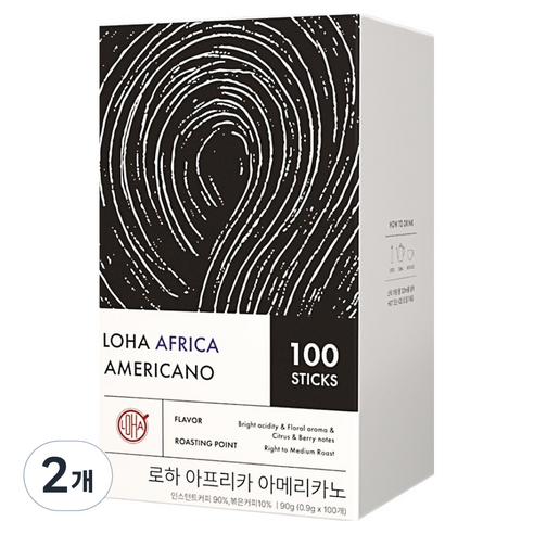 LOHA 아프리카 아메리카노 원두커피믹스