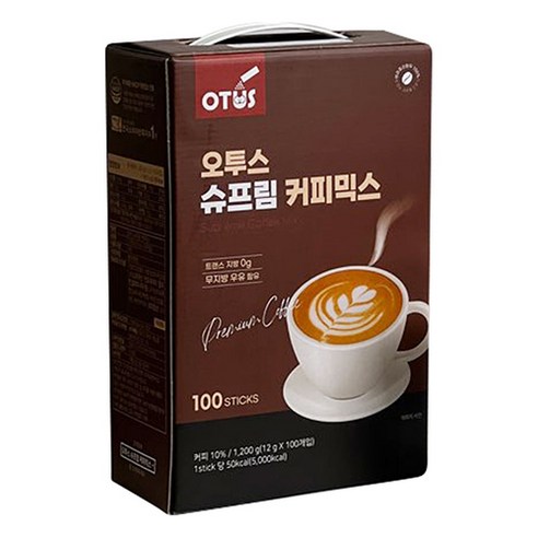 오투스커피 슈프림 커피믹스, 12g, 100개입, 1개