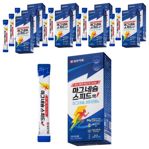 일양약품 마그네슘 스피드액 14p, 280g, 10개