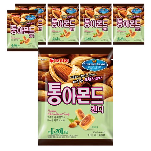 오리온 통아몬드 캔디