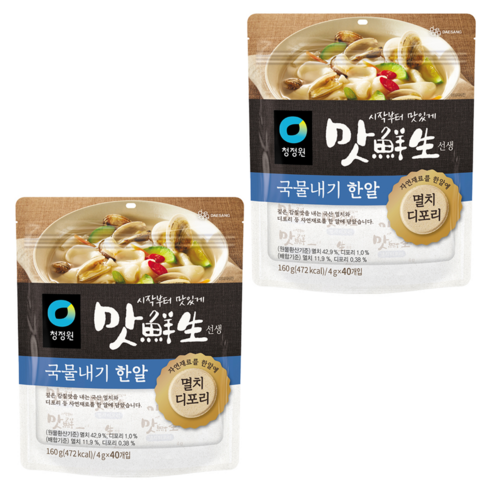 맛선생 멸치디포리 국물내기 한알