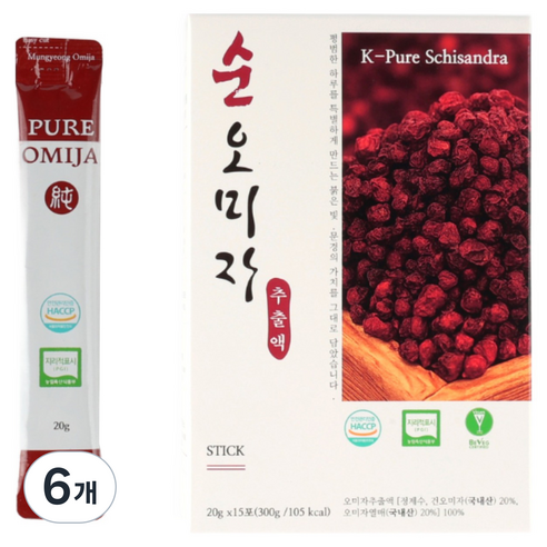 문경몰 국내산 순오미자 냉침 추출액 스틱, 90개, 20g