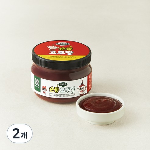 [로켓프레시] 전수연 순동 고추장 단지형, 350g, 2개