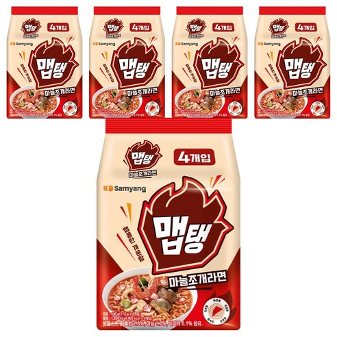 맵탱 마늘조개라면 110g