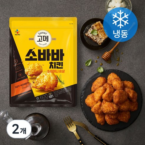 [로켓프레시] 고메 소바바치킨 소이허니 순살 (냉동)