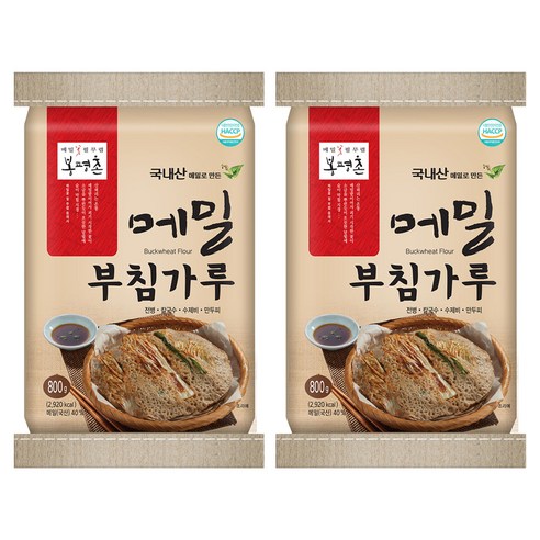 봉평촌 메밀 부침가루