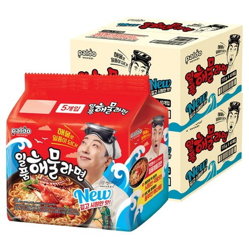 팔도일품 해물라면 115g