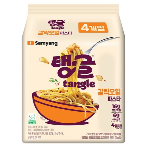 tangle 갈릭오일파스타 100g