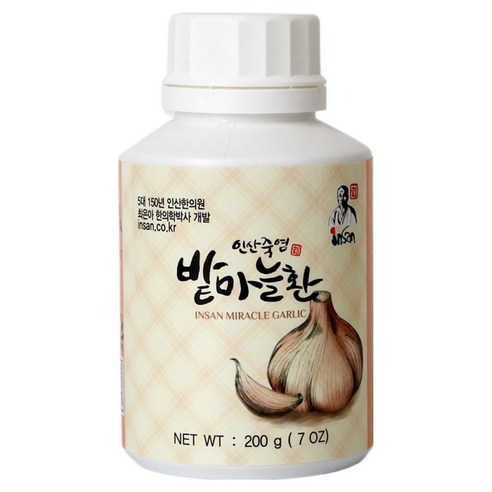 인산죽염 유황 밭마늘환, 200g, 1개