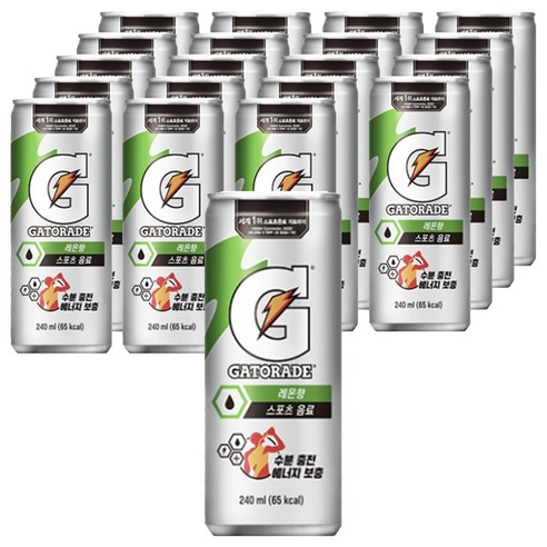 게토레이, 240ml, 20개