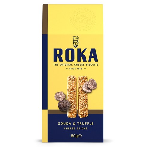 ROKA 고다 치즈 스틱 트러플, 80g, 1개