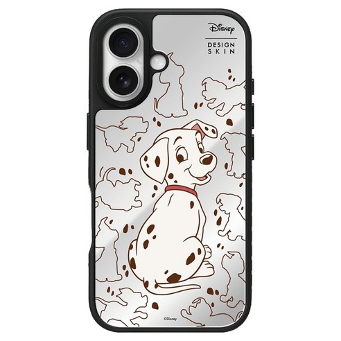 DESIGNSKIN 디즈니 캣츠앤독스 미러 맥세이프 그래픽 휴대폰 케이스