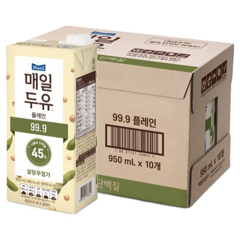 매일두유 99.9 플레인