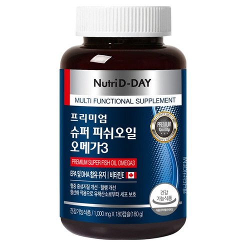 뉴트리디데이 프리미엄 슈퍼 피쉬오일 오메가3 180g