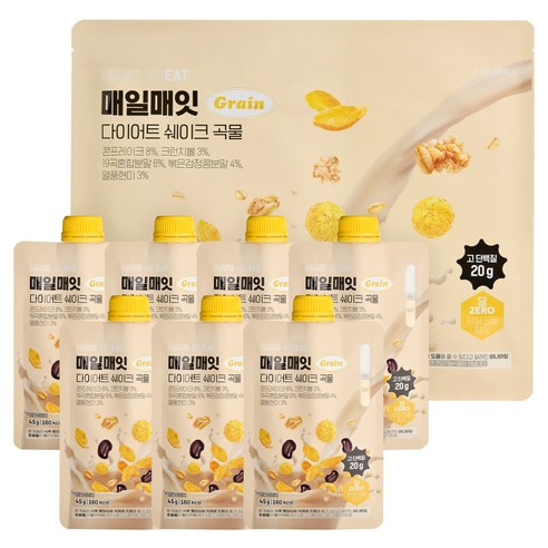 럭키클로버 매일매잇 다이어트 쉐이크 곡물 7p