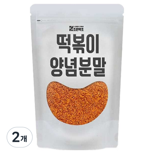 조은약초 떡볶이 양념분말, 400g, 2개