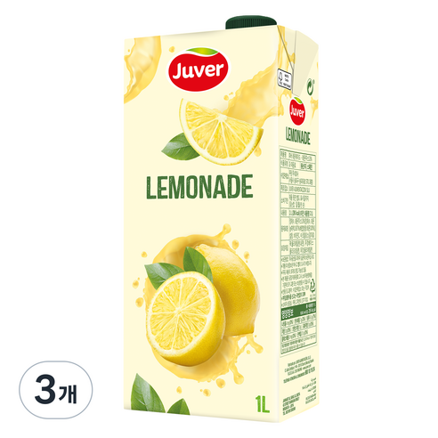 후버 레몬 에이드, 1L, 3개