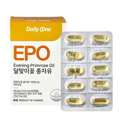 데일리원 달맞이꽃 종자유 감마리놀렌산