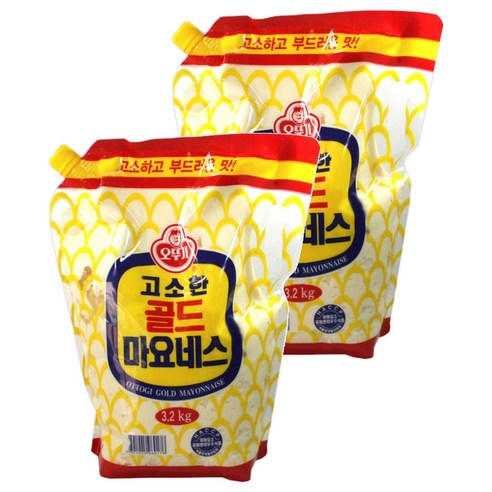 오뚜기 고소한 골드 마요네즈 스파우트팩