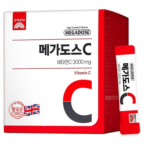 1회 섭취 기준 비타민C 3,000mg 고함량 포뮬러. 환절기·감기 시즌 집중 면역 관리에 최적. 빠른 체내 흡수를 위한 메가도스 전략으로 면역력을 강력하게 끌어올리는 고함량 비타민C 영양제. - 1