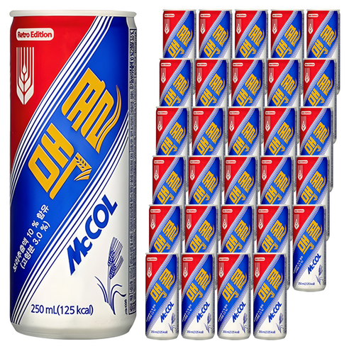 기타 맥콜 250ml 30캔, 250ml, 30개