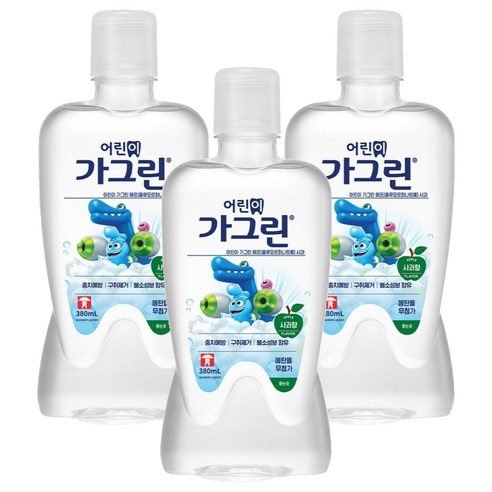 가그린 어린이용 구강세정제 사과향 - Pick U에서 엄선한 가성비 추천 상품 - 1