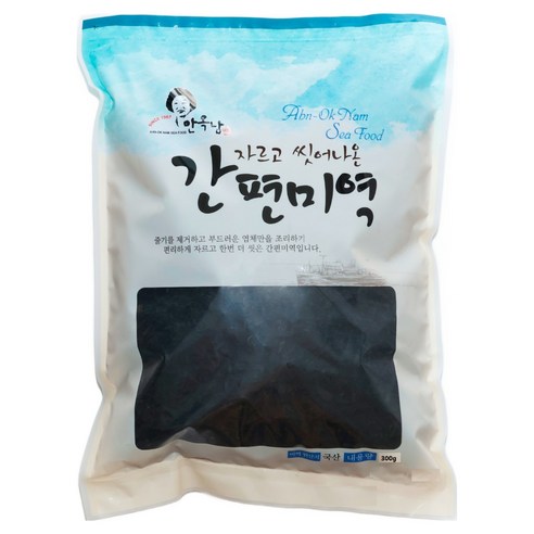 안옥남 자르고 씻어나온 간편미역, 300g, 1개