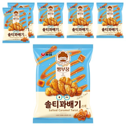 빵부장 솔티꽈배기 스낵