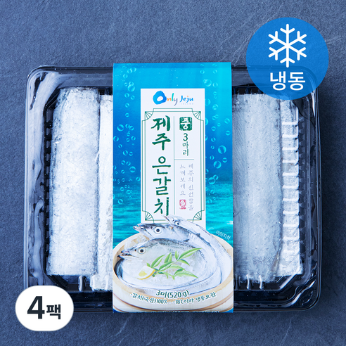 [로켓프레시] 비비수산 제주 손질 은갈치 3마리 (냉동)