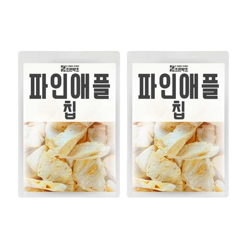 조은약초 동결건조 파인애플 칩, 150g, 2개