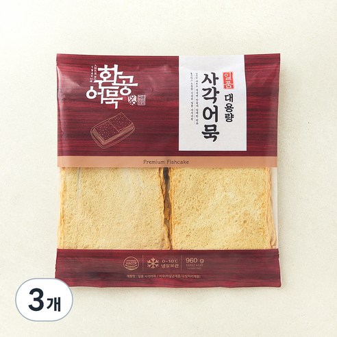 [로켓프레시] 환공어묵 일품 대용량 사각어묵 30개입