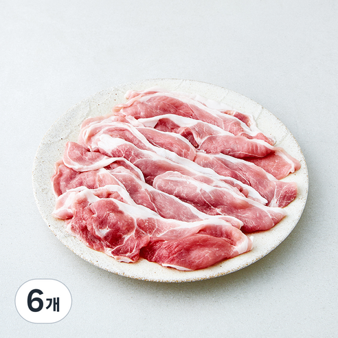 [로켓프레시] 선진포크한돈 앞다리 불고기용 (냉장), 500g, 6개