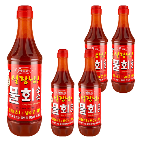 움트리 실장님 물회소스