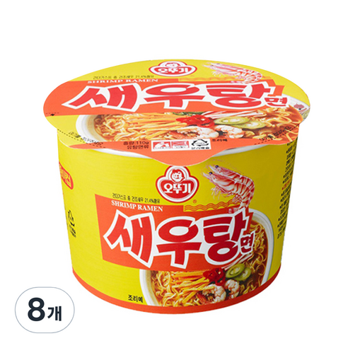 오뚜기 새우탕 컵라면