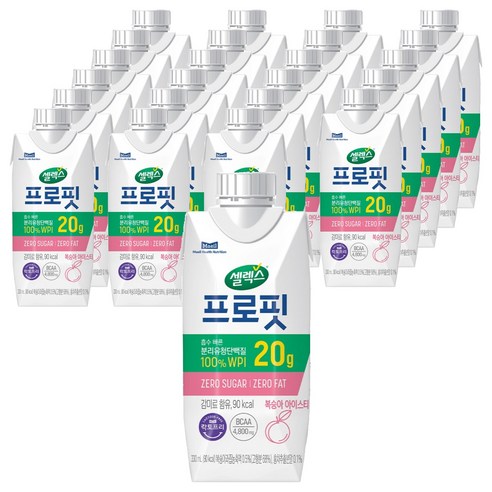셀렉스 프로핏 드링크 복숭아 아이스티
