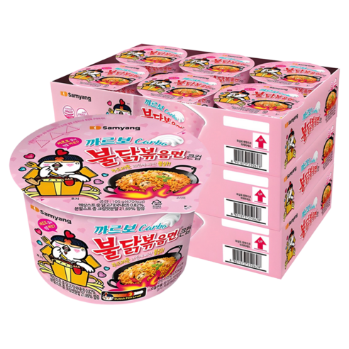 불닭볶음면 까르보 큰컵 105g