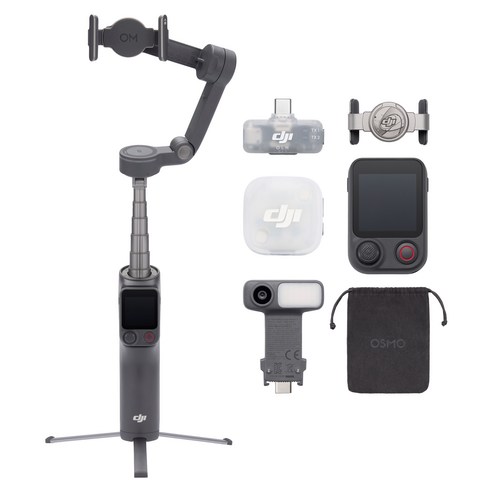 DJI Osmo Mobile 8P 크리에이터 콤보, 혼합색상, 1세트, 단일상품