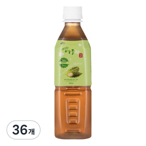 자애인 더진한 여주차, 500ml, 36개