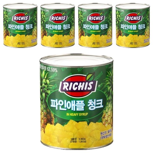 리치스 파인애플청크 캔