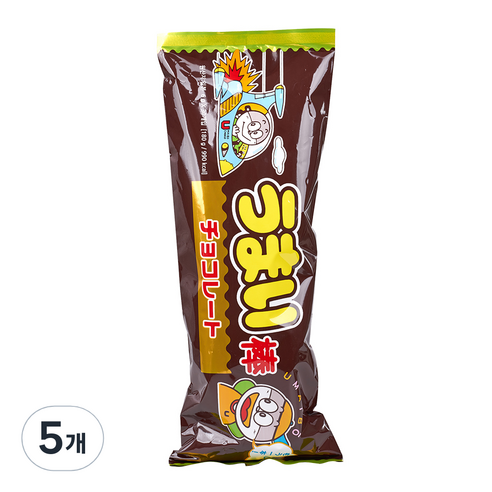 우마이봉 초코 대형, 180g, 5개