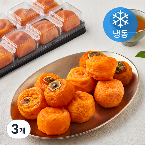 [로켓프레시] 청도반건시 (냉동), 3개, 650g(10입)