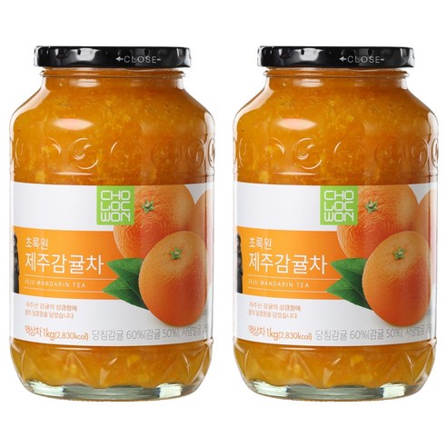 초록원 제주감귤차