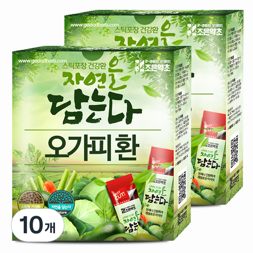 굿허브 조은약초 자연을 담는다 스틱형 오가피환, 10개, 90g