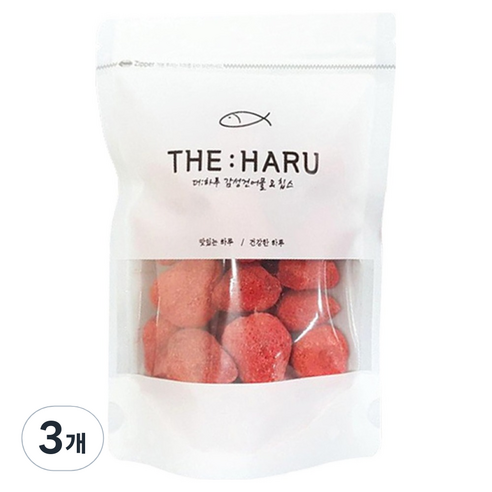 THEHARU 동결건조과일 딸기