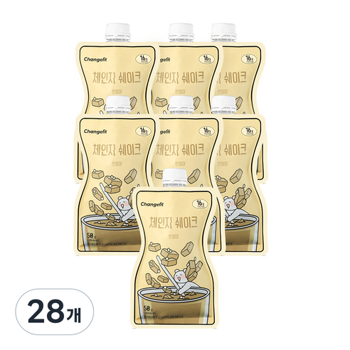 체인지핏 체인지 쉐이크 인절미, 50g, 28개